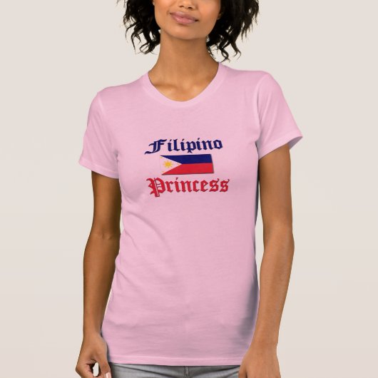 Filipino Princess T-shirt (Voorkant)
