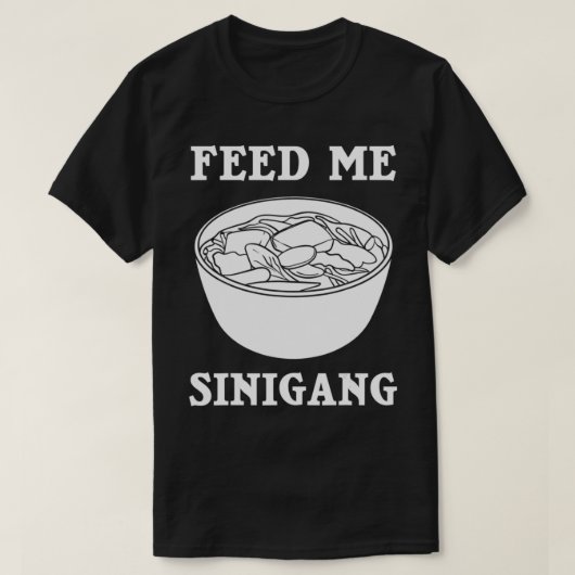 Filipino Sinigang Gift Pinoy Soup Mi T-shirt (Design voorkant)