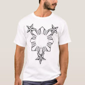 Filipino Sun en Stars Shirt (Voorkant)