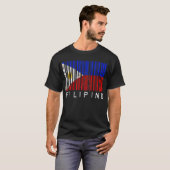 Filipino-vlag T-shirt (Voorkant volledig)
