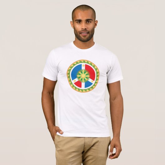 Filipino-vredesgebarentaal Mandala T-shirt (Voorkant volledig)