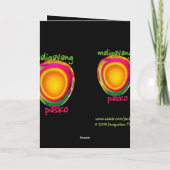 Filipino Vrolijk Kerstfeest - maligayang pasko Feestdagen Kaart (Achterkant)