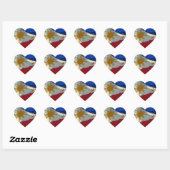 filipinovlag hart sticker (Vel)
