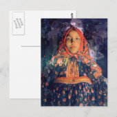 Filipp Malyavin-Verka Briefkaart (Voorkant / Achterkant)