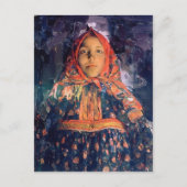 Filipp Malyavin-Verka Briefkaart (Voorkant)