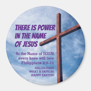 Filippensen 2:9-11 KRACHT IN DE NAAM VAN JESUS Magneet
