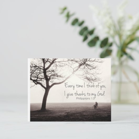 Filippenzen 1:3 briefkaart (Staand voorkant)