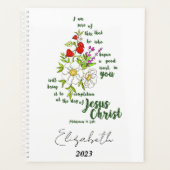Filippenzen 1:6 gepersonaliseerd, aangepast jaar planner (Voorkant)