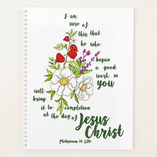 Filippenzen 1:6 planner (Voorkant)