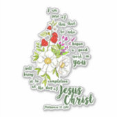 Filippenzen 1:6 sticker (Voorkant)