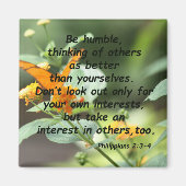 Filippenzen 2:3-4 magneet (Voorkant)