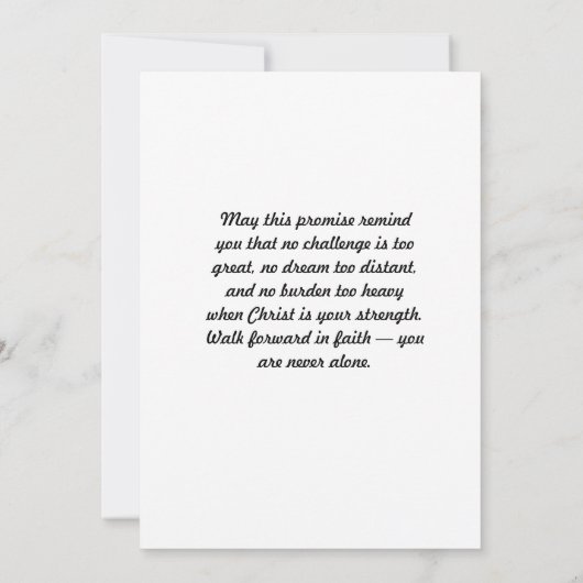 Filippenzen 4:13 Aanmoediging Kaart (Achterkant)