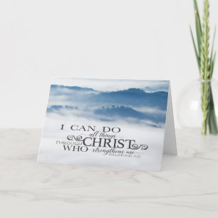 Filippenzen 4:13 Alle dingen door Christus Bijbel Kaart