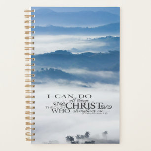 Filippenzen 4:13 Alle dingen door Christus Bijbel Planner