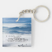 Filippenzen 4:13 Alle dingen door Christus Bijbel Sleutelhanger (Achterkant)