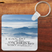 Filippenzen 4:13 Alle dingen door Christus Bijbel Sleutelhanger (Achterkant)