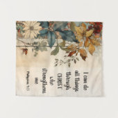 Filippenzen 4:13 Alle dingen door Christus Bijbel Wandkleed (Voorkant (horizontaal))