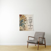 Filippenzen 4:13 Alle dingen door Christus Bijbel Wandkleed (In situ)