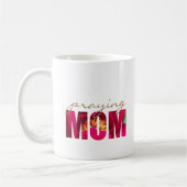 Filippenzen 4:13 Bidden Moeder Custom Roze Bloemen Koffiemok (Links)