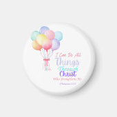 Filippenzen 4:13 Bijbelvers magneet (Voorkant)