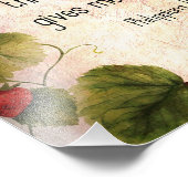 Filippenzen 4:13 Bijbelvers over tijdloos ontwerp Foto Afdruk (Hoek)