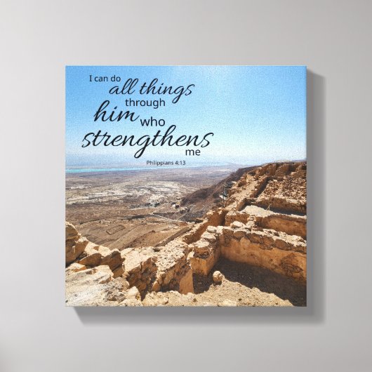 Filippenzen 4:13 Canvas omwikkeld Afdruk (Voorkant)