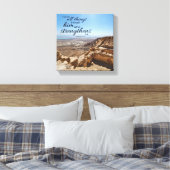 Filippenzen 4:13 Canvas omwikkeld Afdruk (Insitu (Slaapkamer))
