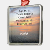 FILIPPENZEN 4:13 FOTOSCHRIFT METALEN ORNAMENT (Links)