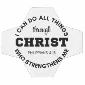 Filippenzen 4:13 Ik kan alles doen wat in de Schri Voetbal (Enkel)