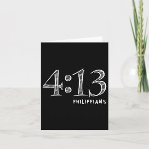 Filippenzen 4 13 Jezus Christelijk op kracht Kaart
