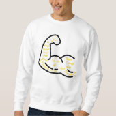 Filippenzen 4:13 KJV Bijbelvers Mannen Trui (Voorkant)