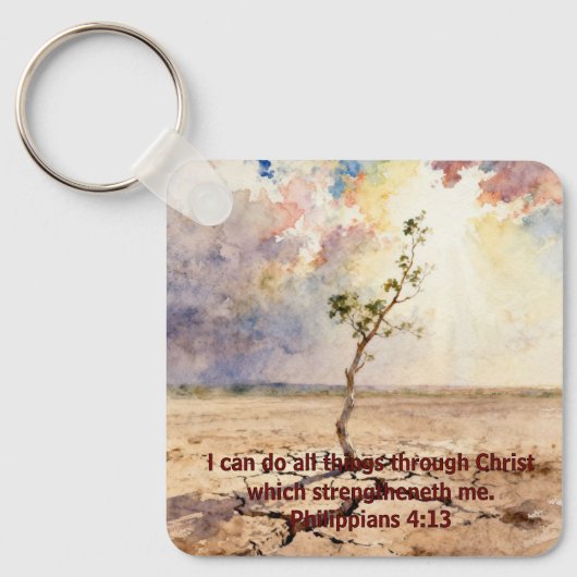 Filippenzen 4:13 Sleutelhanger (Voorkant)
