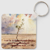 Filippenzen 4:13 Sleutelhanger (Achterkant)