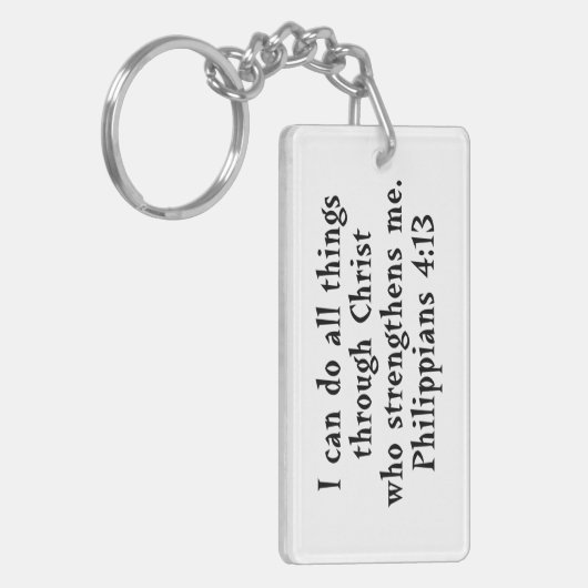Filippenzen 4:13 sleutelhanger (Voorkant Links)