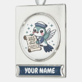 Filippenzen 4:13 Zeeman gepersonaliseerd Ornament Verzilverd Banner Ornament (Links)