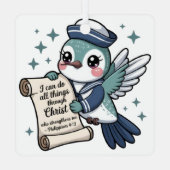 Filippenzen 4:13 Zeeman Hummingbird Ornament (Achterkant)