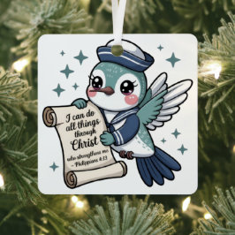 Filippenzen 4:13 Zeeman Hummingbird Ornament