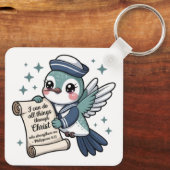 Filippenzen 4:13 Zeeman Hummingbird Sleutelhanger (Achterkant)