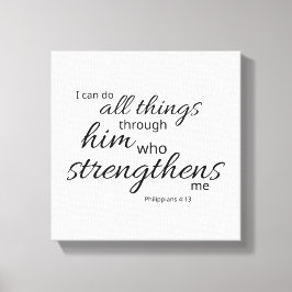 Filippenzen 4:13 zwart-wit canvasprint canvas afdruk
