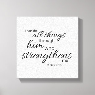 Filippenzen 4:13 zwart-wit canvasprint canvas afdruk