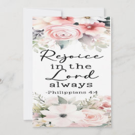 Filippenzen 4:4 Aanmoediging Kaart