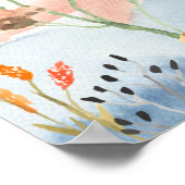 Filippenzen 4:4 Waterverf kolibrie Poster (Hoek)