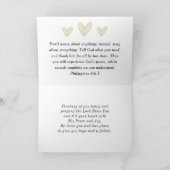 Filippenzen 4:6-7 Bid Meer Zorgen Minder Bijbelver Kaart (Binnen)