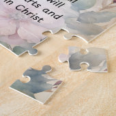 Filippenzen 4:6-7 Bijbeltekst in waterverf Legpuzzel (Zijkant)