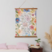 Filippenzen 4:6-7 Christelijk Bijbelvers Waterverf Hangend Wandkleed (Slaapkamer)