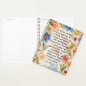 Filippenzen 4:6-7 Christelijk Bijbelvers Waterverf Planner (Display)