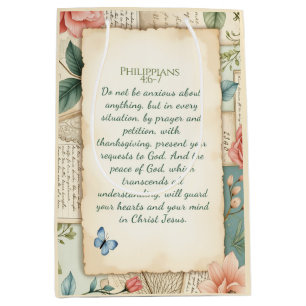Filippenzen 4:6–7 Christelijke Aanmoedigingsgesche Medium Cadeauzakje