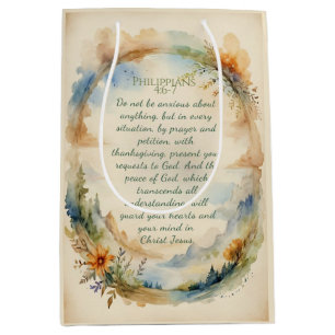 Filippenzen 4:6–7 Christelijke Aanmoedigingsgesche Medium Cadeauzakje