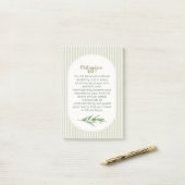 Filippenzen 4:6–7 Christelijke Aanmoedigingsgesche Post-it® Notes (Op bureau)