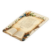 Filippenzen 4:6-7 Christelijke Bijbeltekst Magneet (Linkerzijde)